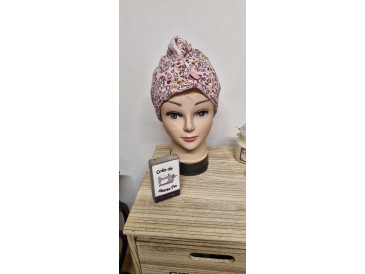 serviette cheveux turban