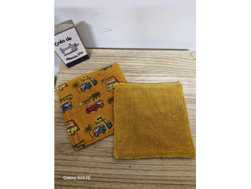 maxi lingettes réutilisables et lavables