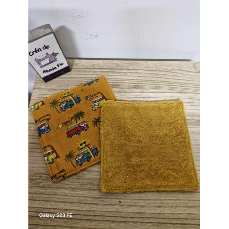 maxi lingettes réutilisables et lavables