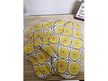 Serviette hygiénique lavable flux moyen