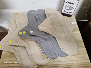 Serviette hygiénique pour flux important/nuit