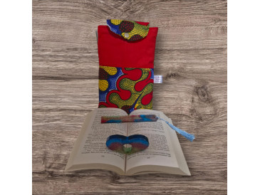Pochette à livre, bague,marque page