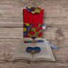 Pochette à livre, bague,marque page