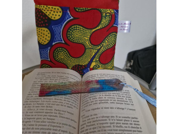 Pochette à livre, bague,marque page