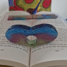 Pochette à livre, bague,marque page