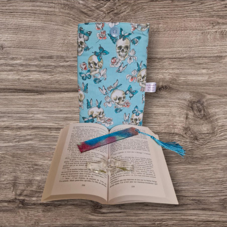Pochette à livre, bague,marque page