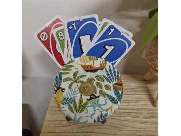 Support carte de jeux