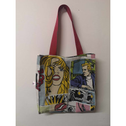 sac Sophie sac de bibliothèque tôt bag cabas élégant réutilisable