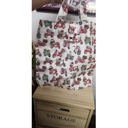 Sac shopping pliable