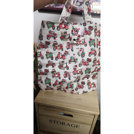 Sac shopping pliable