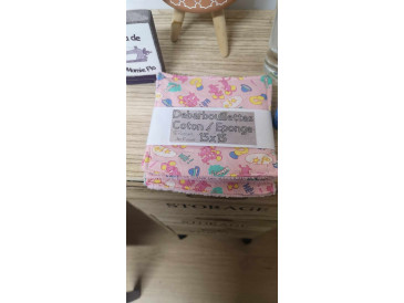 maxi  lingettes 15x15 lavables réutilisables
