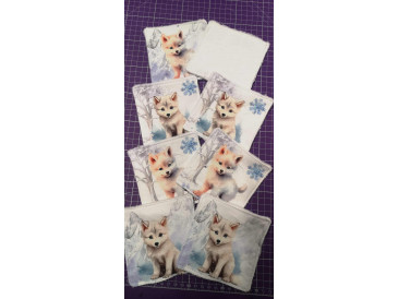 Lingettes Loup blanc