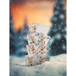 Lingettes Loup blanc