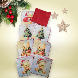 Lingettes Winnie Noel rouge