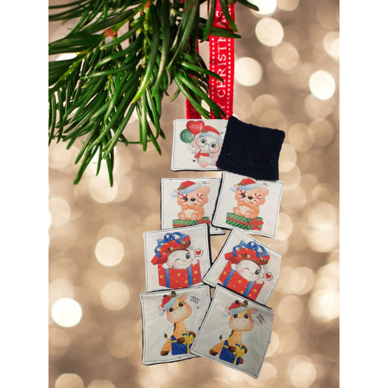 Lingettes Noel marine